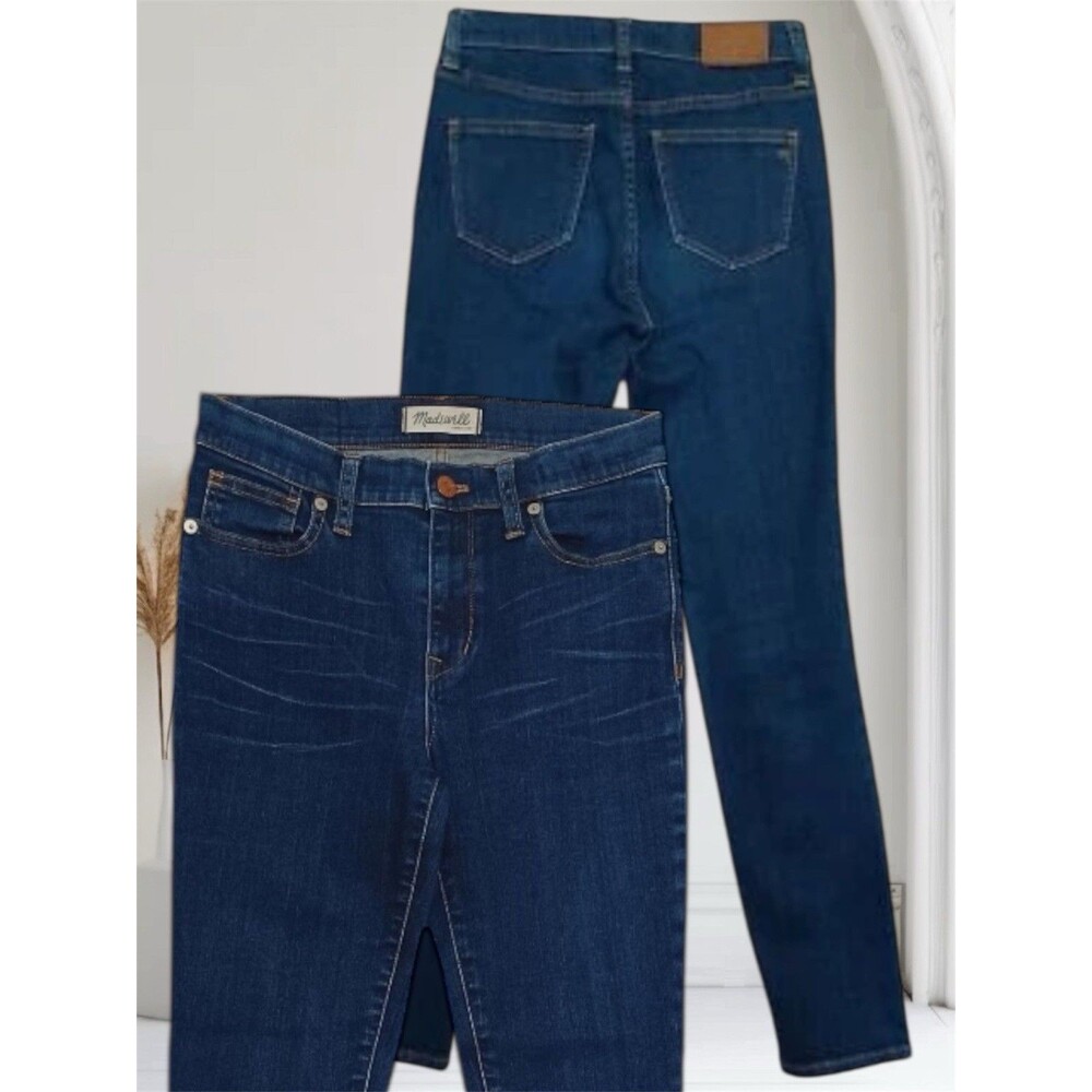 Madewell High Riser Skinny Women's Blue Stretch Jeans Size 27